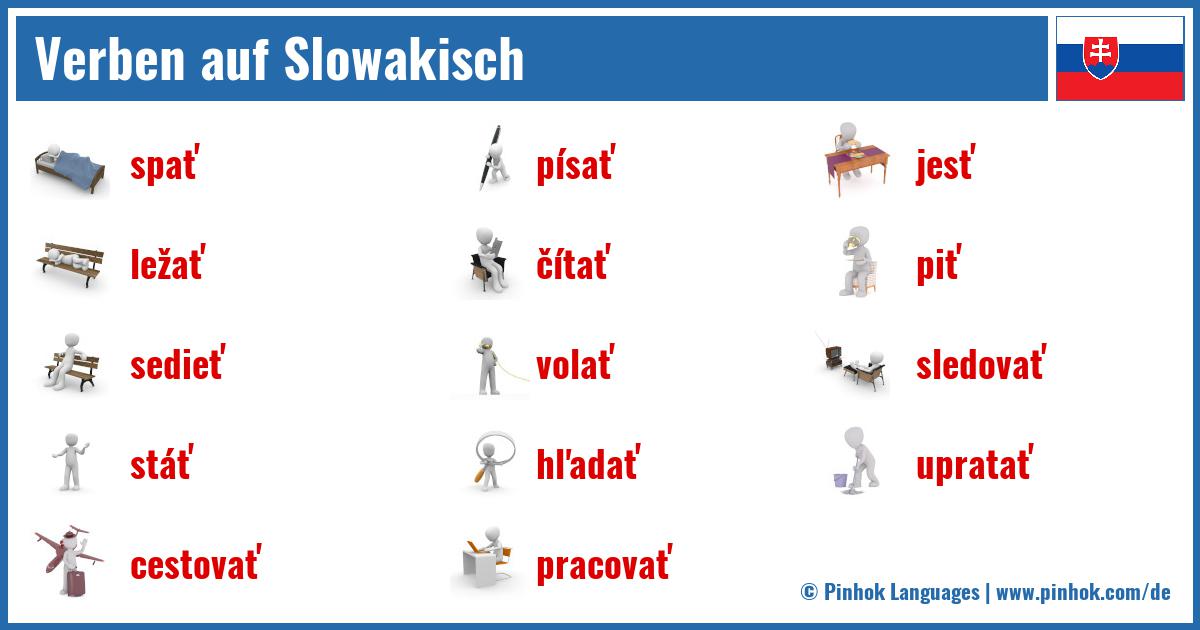 Verben auf Slowakisch