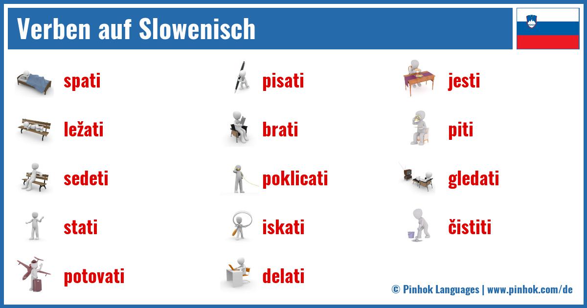 Verben auf Slowenisch