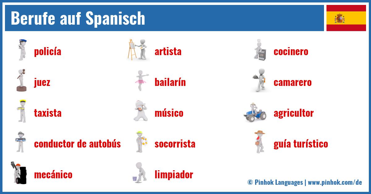 Berufe auf Spanisch