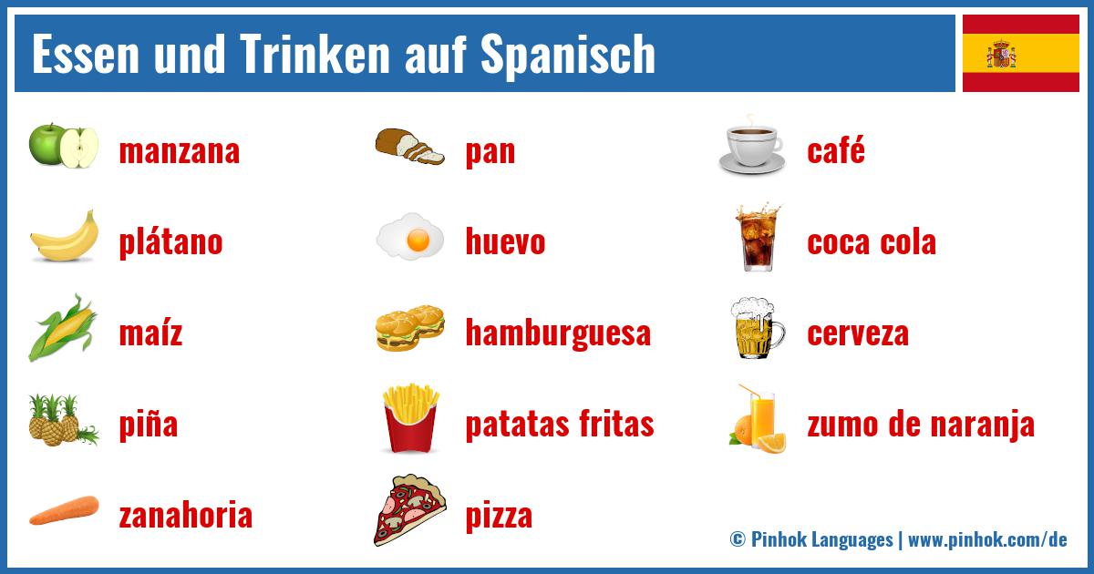 Essen und Trinken auf Spanisch