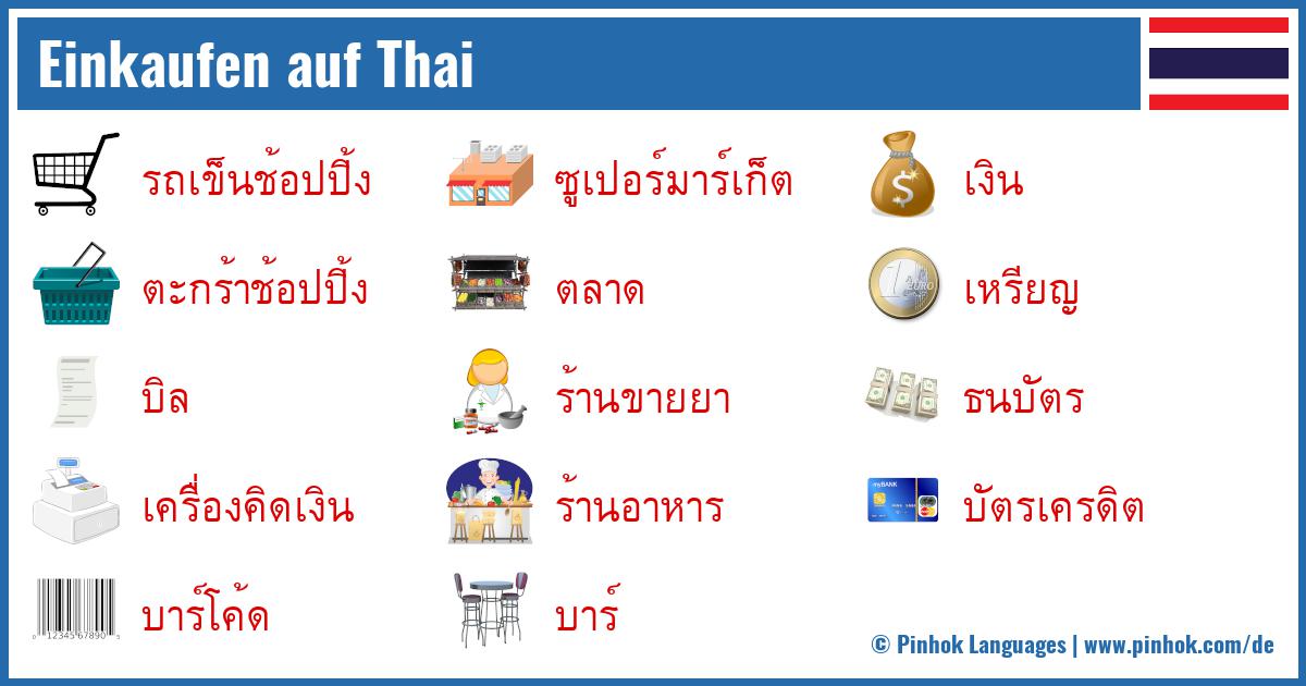 Einkaufen auf Thai