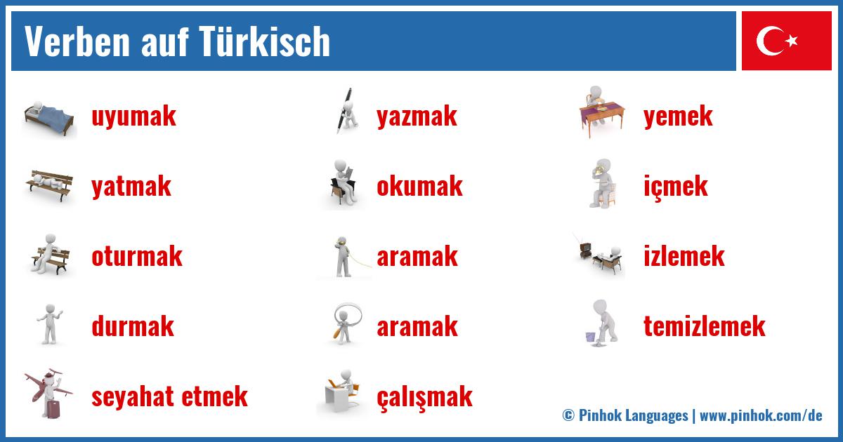 Verben auf Türkisch
