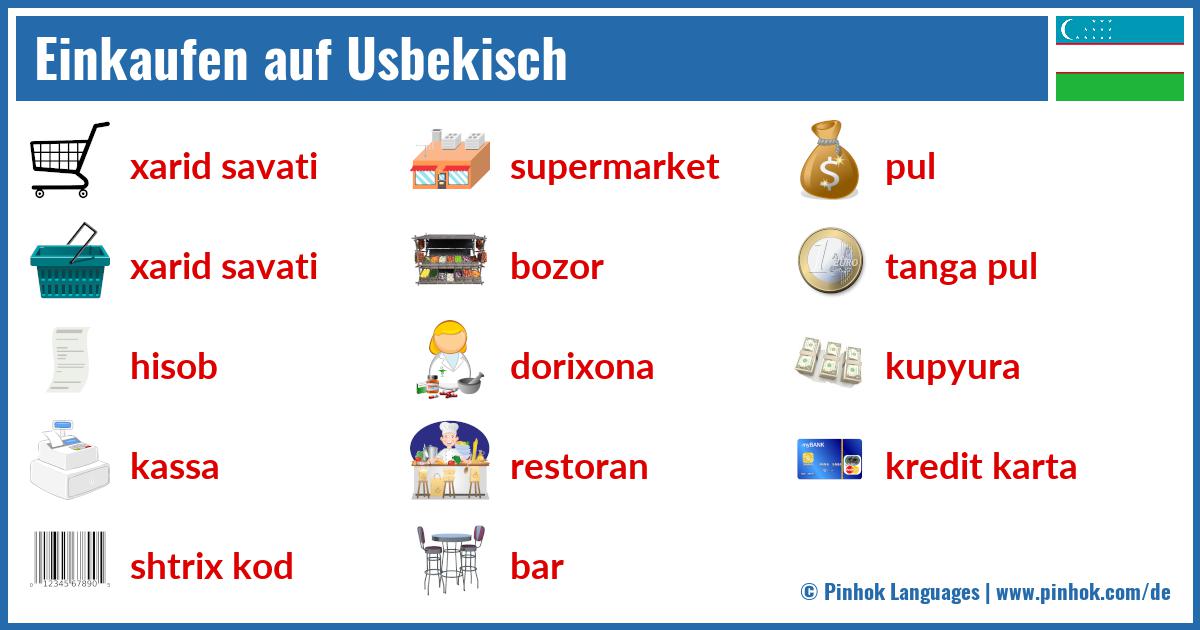 Einkaufen auf Usbekisch