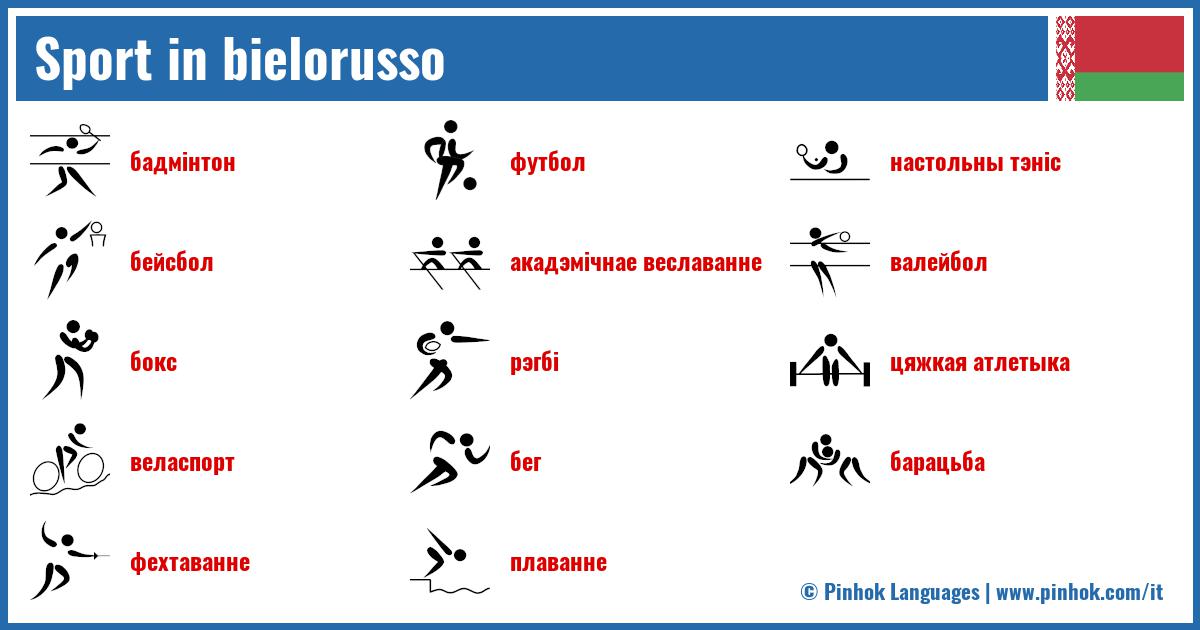 Sport in bielorusso