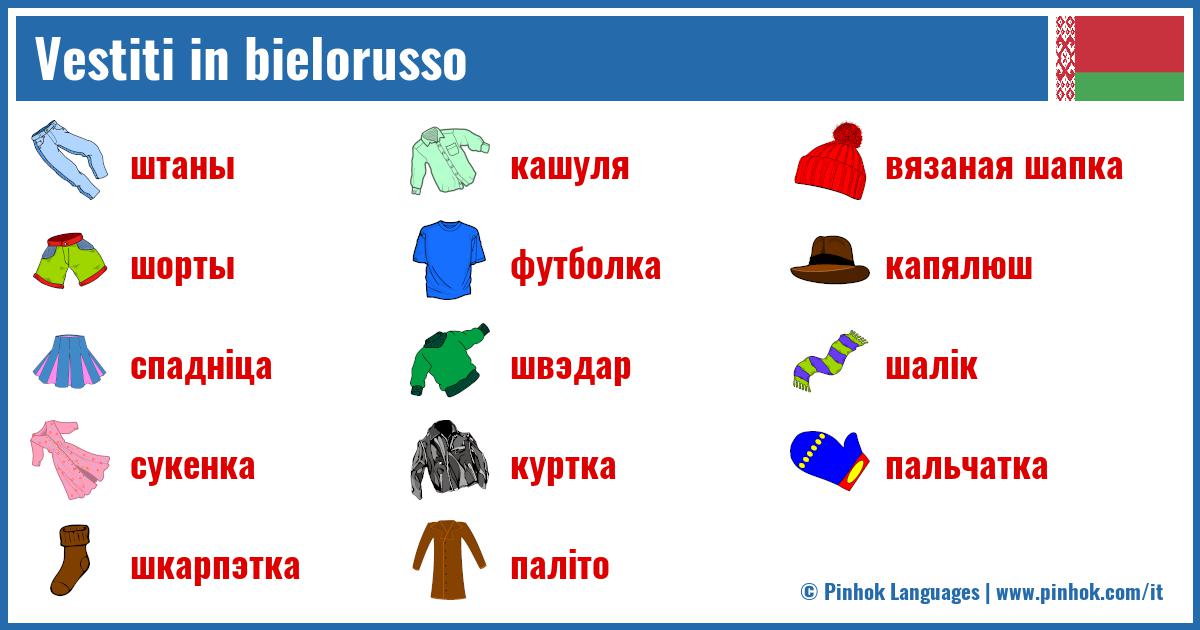 Vestiti in bielorusso
