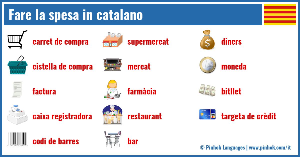 Fare la spesa in catalano