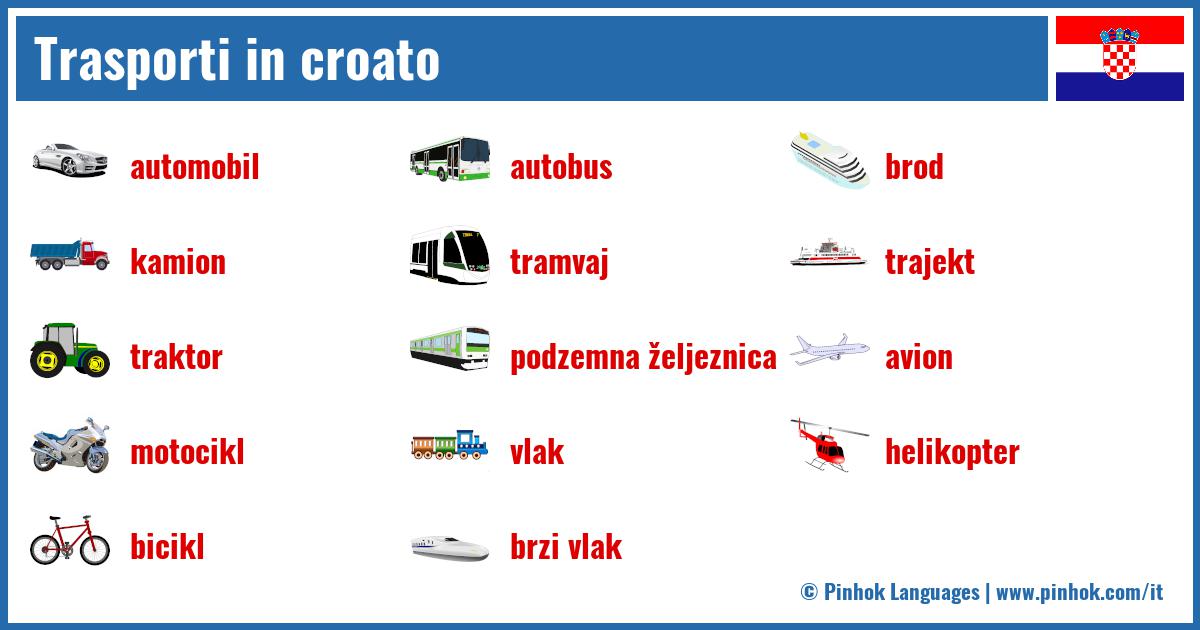 Trasporti in croato