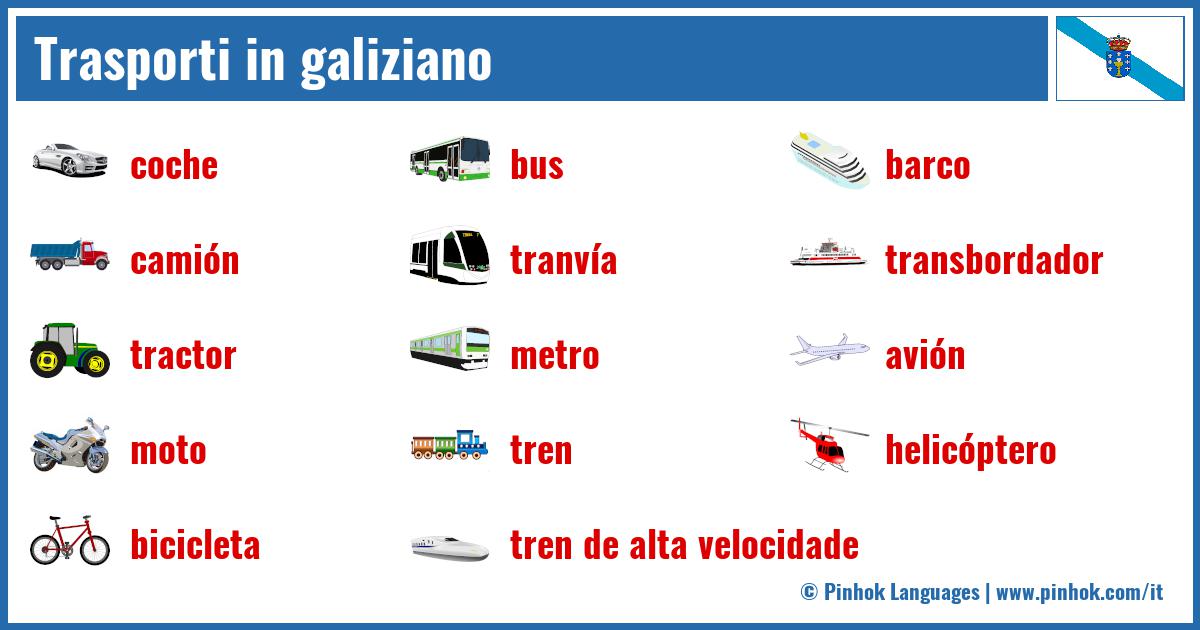 Trasporti in galiziano