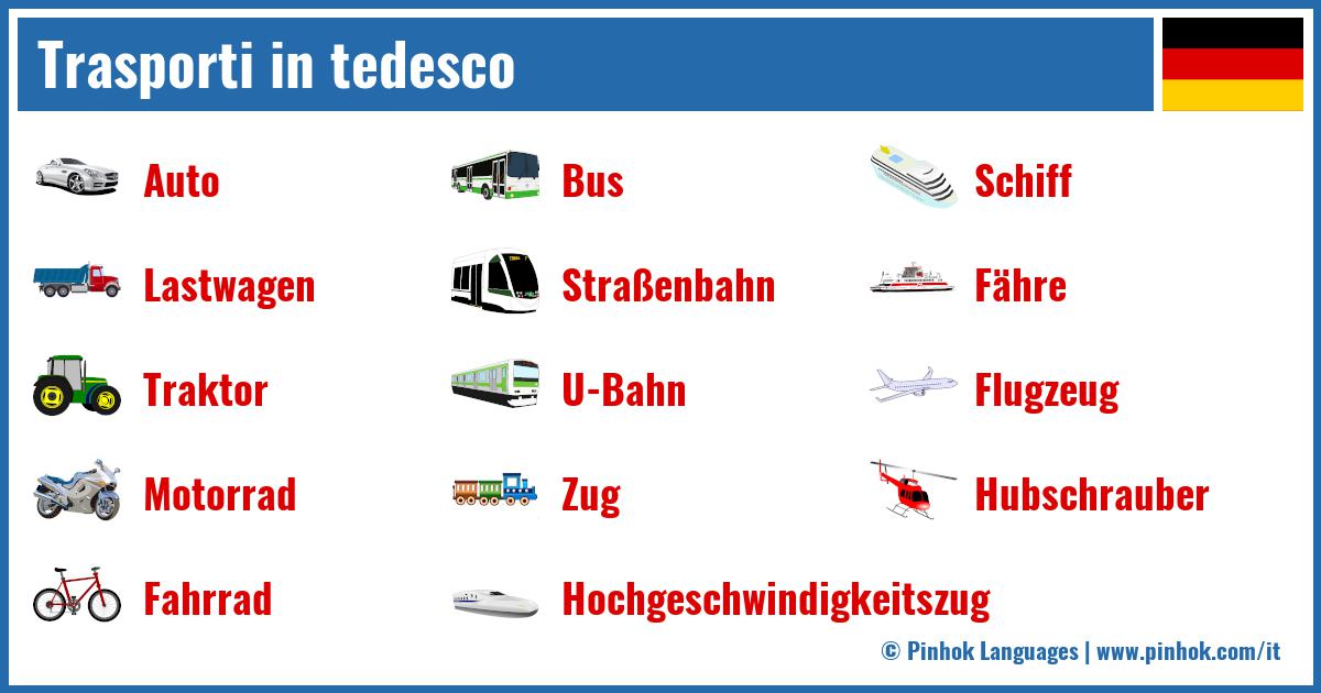 Trasporti in tedesco