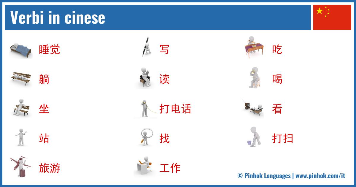 Verbi in cinese