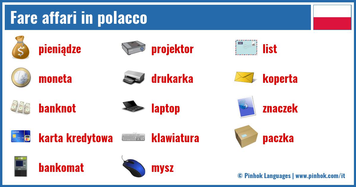 Fare affari in polacco