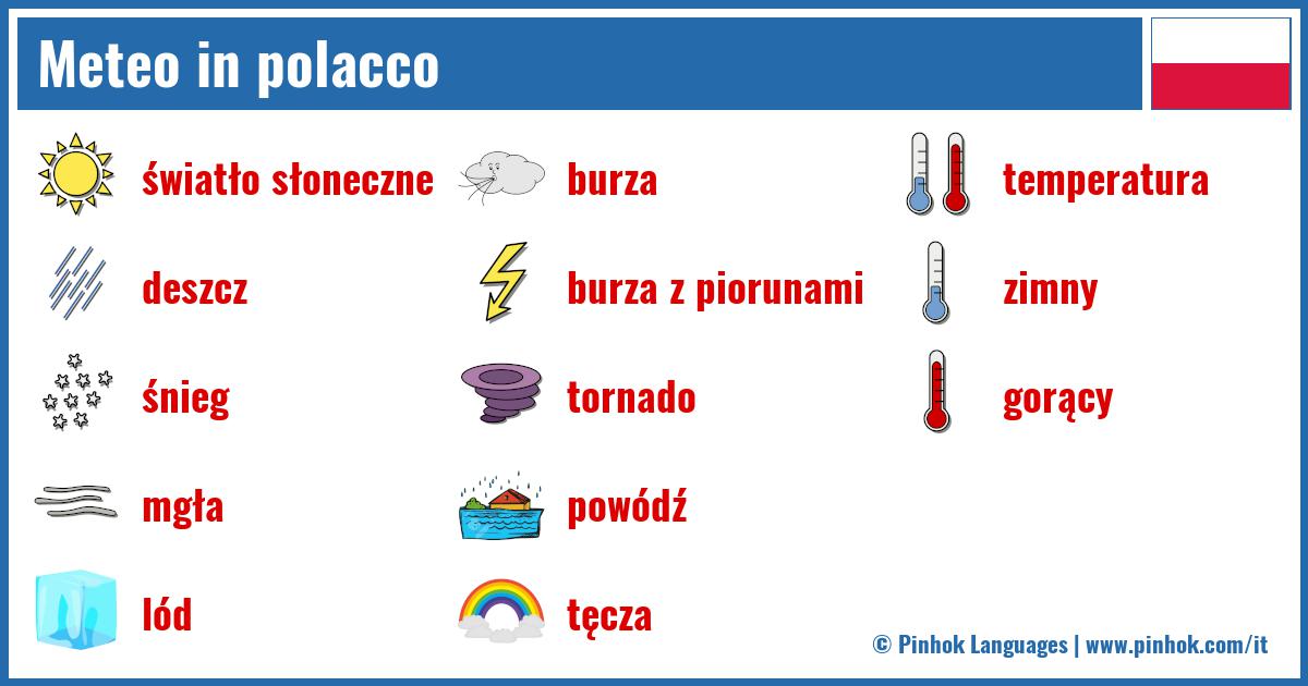 Meteo in polacco