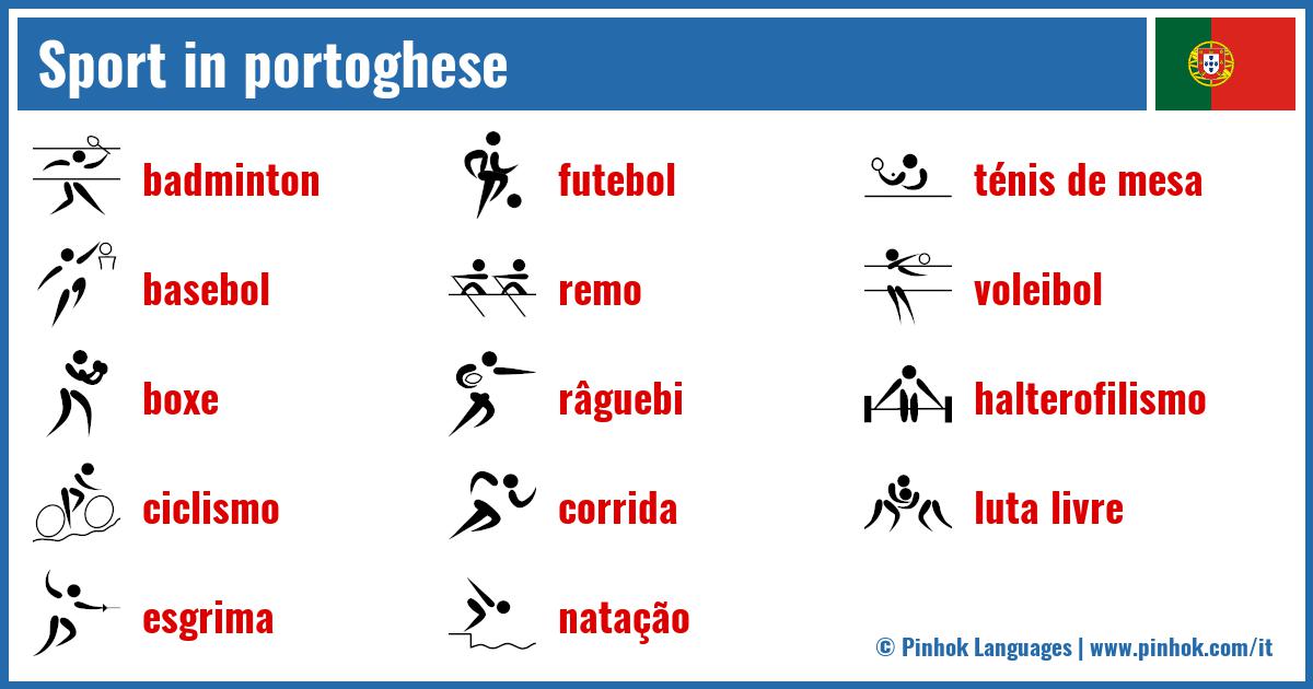Sport in portoghese