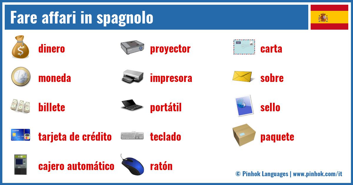 Fare affari in spagnolo