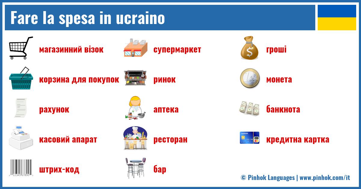 Fare la spesa in ucraino
