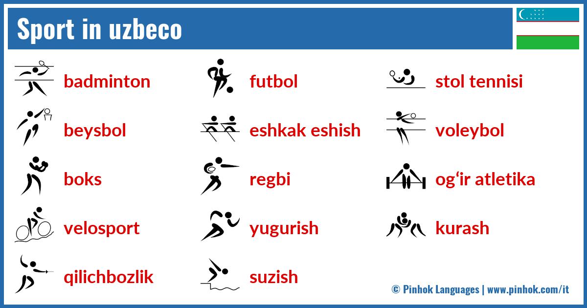 Sport in uzbeco