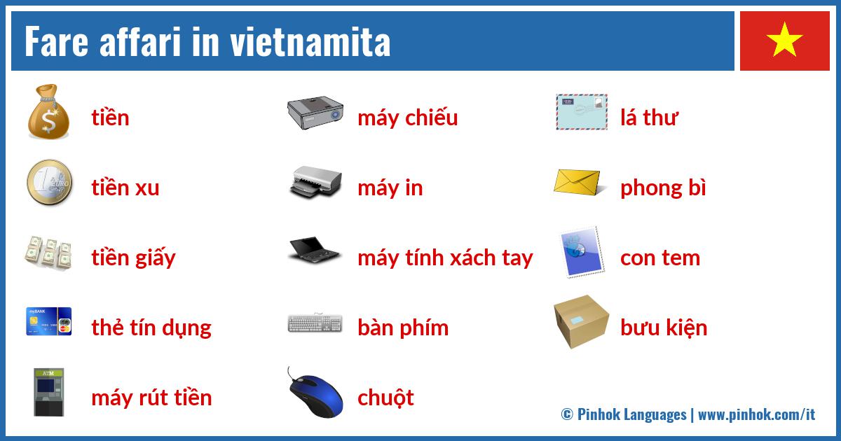 Fare affari in vietnamita