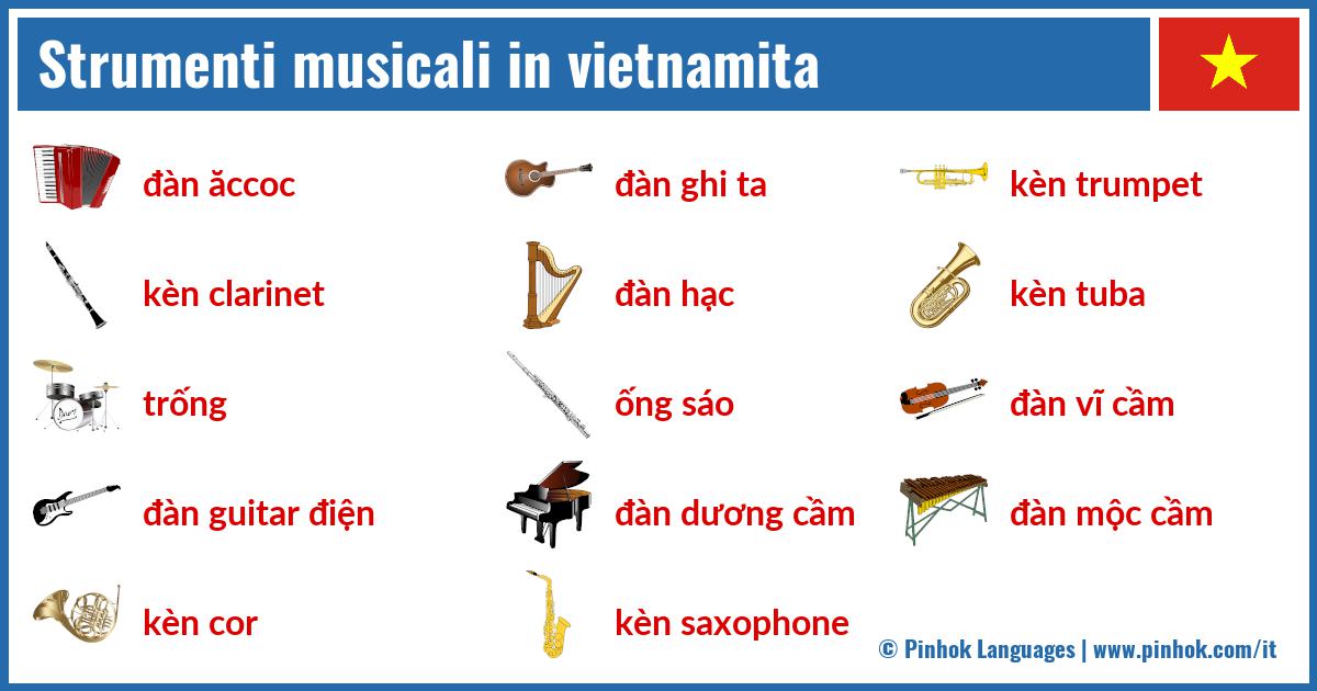 Strumenti musicali in vietnamita