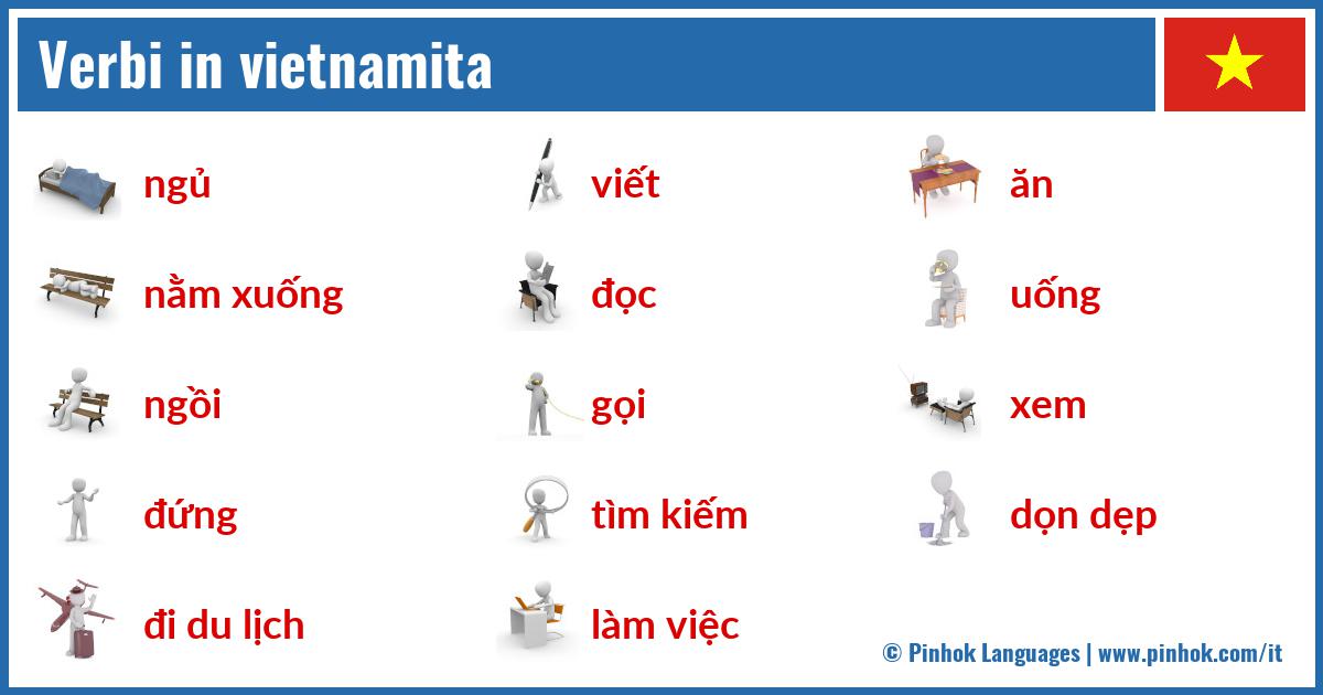 Verbi in vietnamita