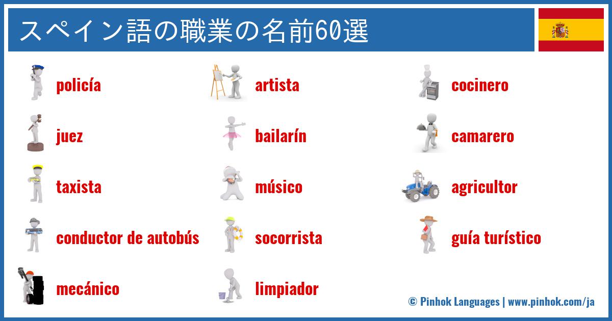 スペイン語の職業の名前60選