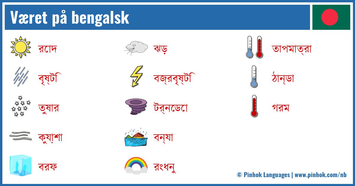 Været på bengalsk