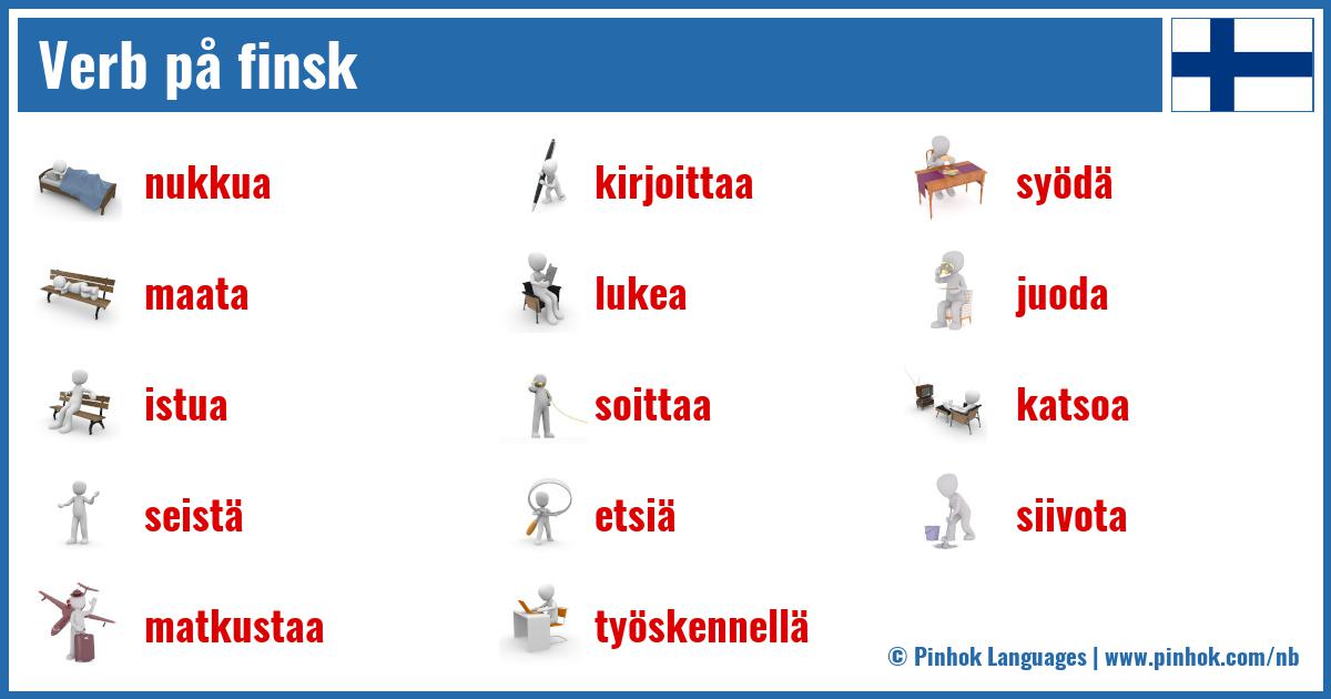 Verb på finsk