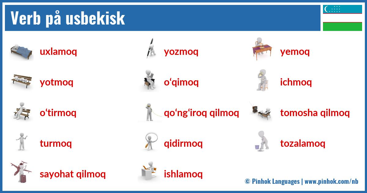 Verb på usbekisk