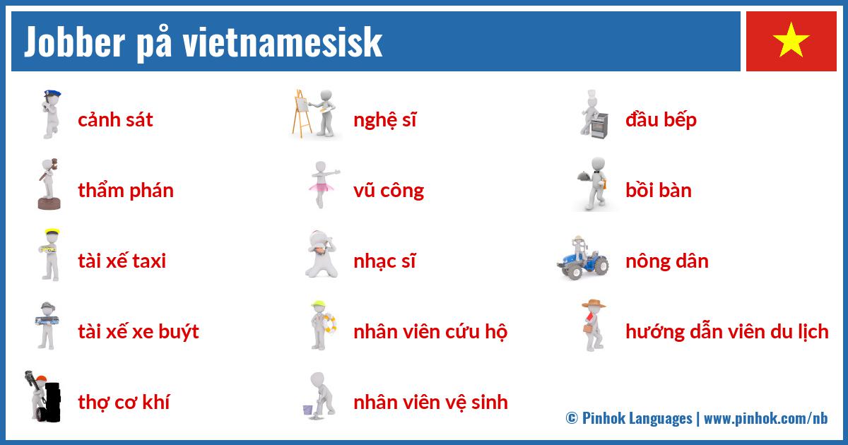 Jobber på vietnamesisk