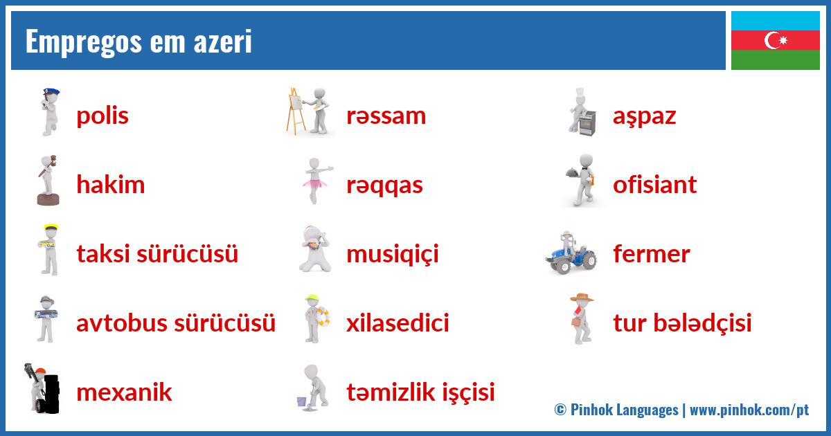 Empregos em azeri