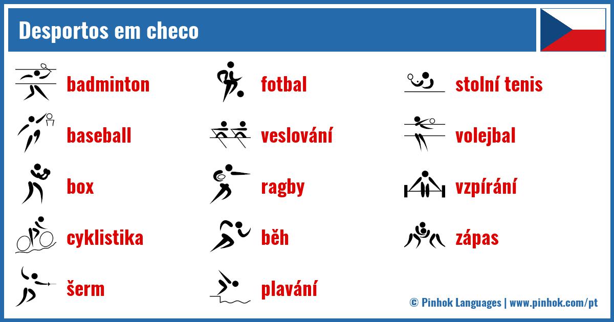 Desportos em checo