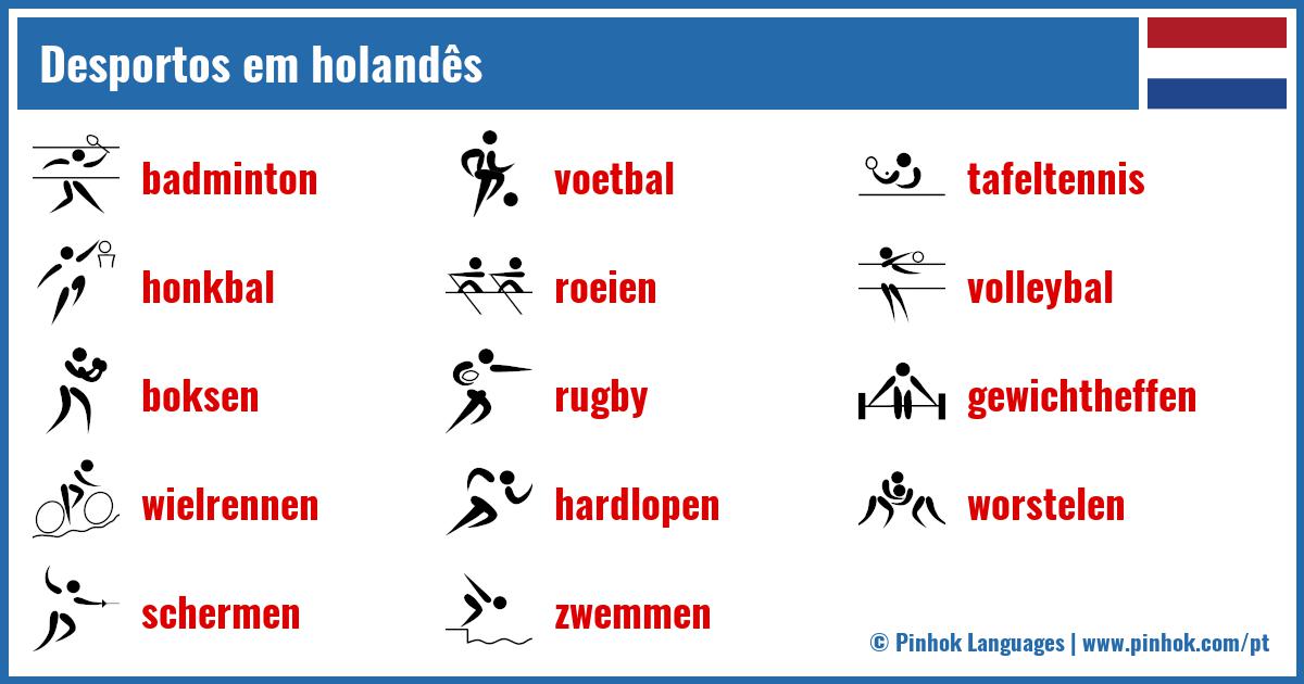 Desportos em holandês