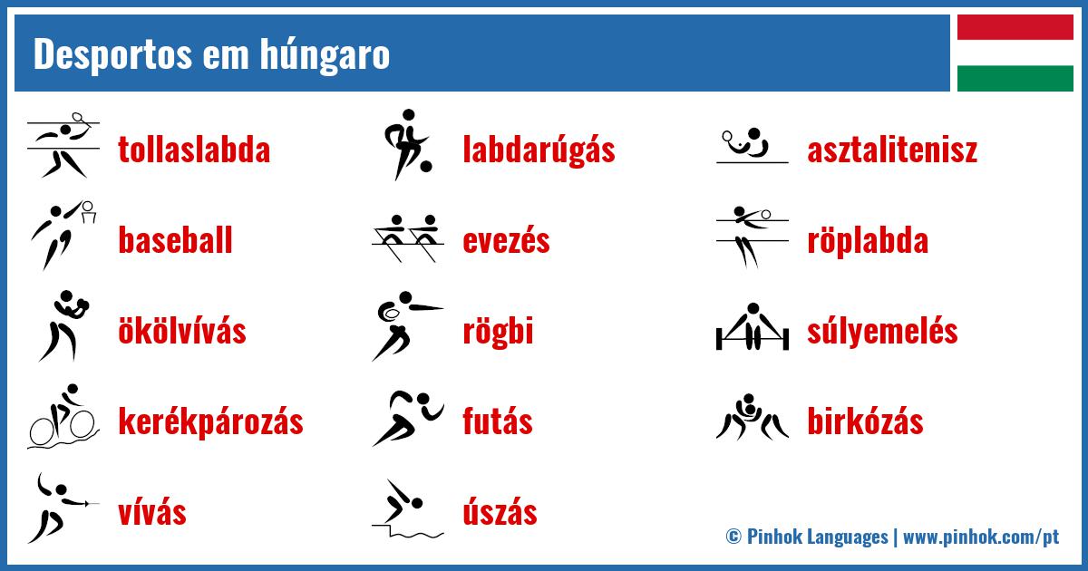 Desportos em húngaro