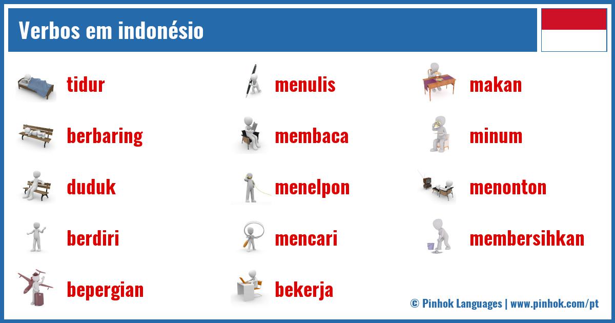 Verbos em indonésio