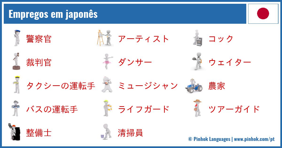 Empregos em japonês