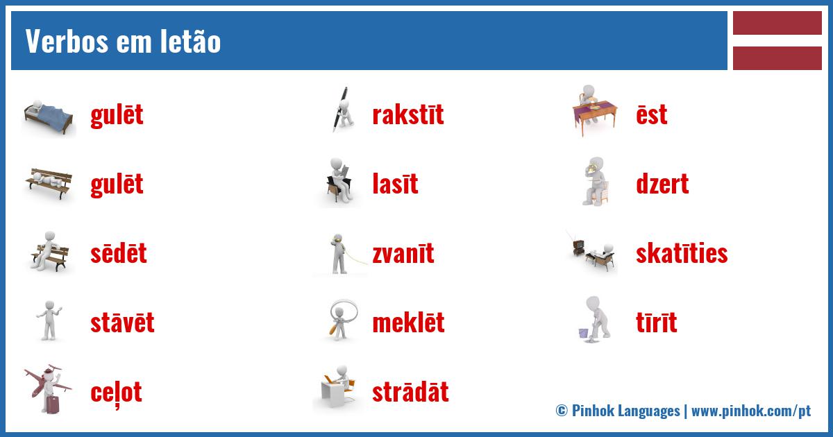 Verbos em letão