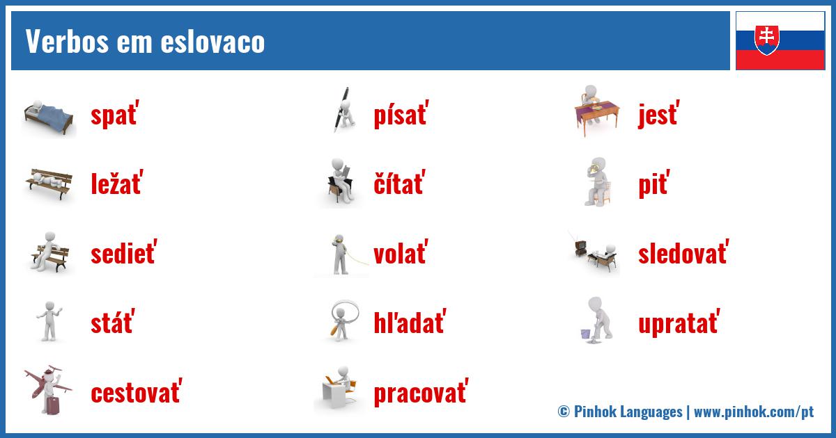 Verbos em eslovaco