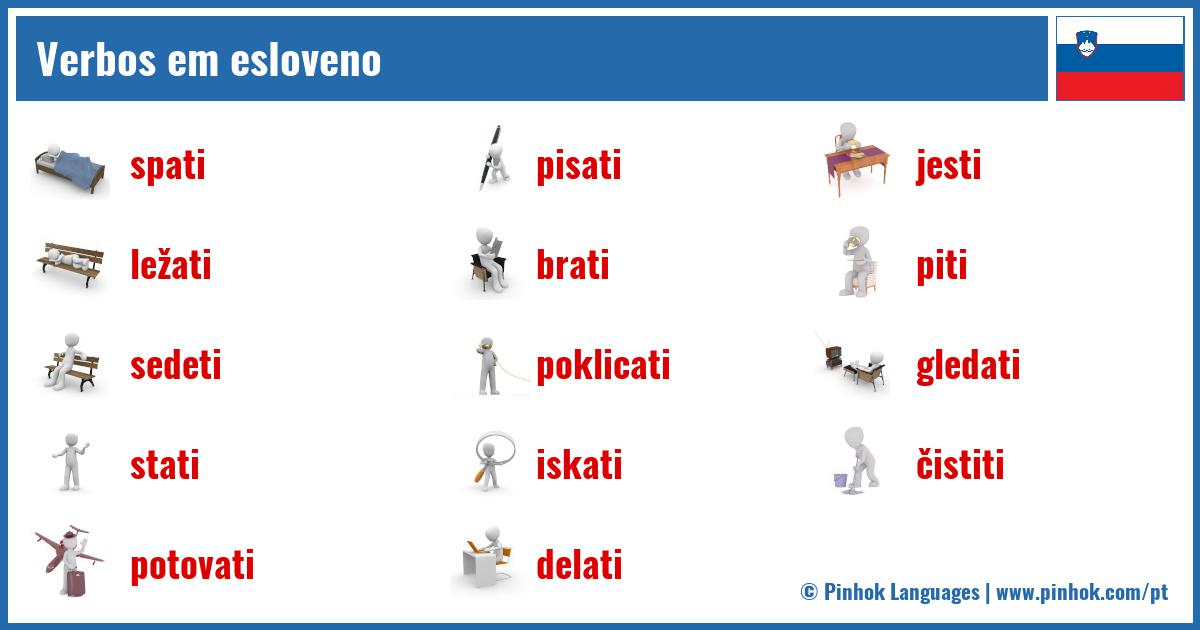 Verbos em esloveno