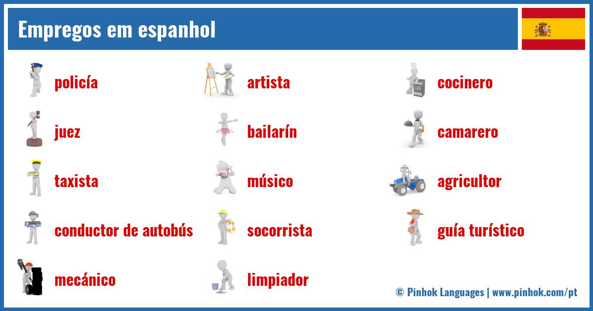 Empregos em espanhol