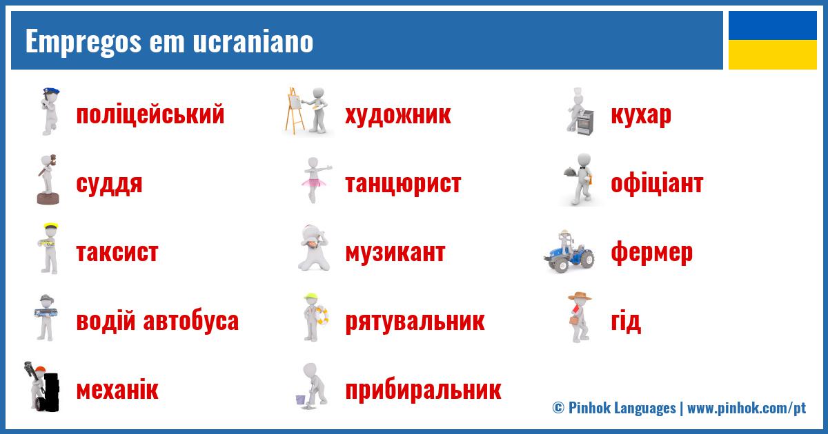 Empregos em ucraniano