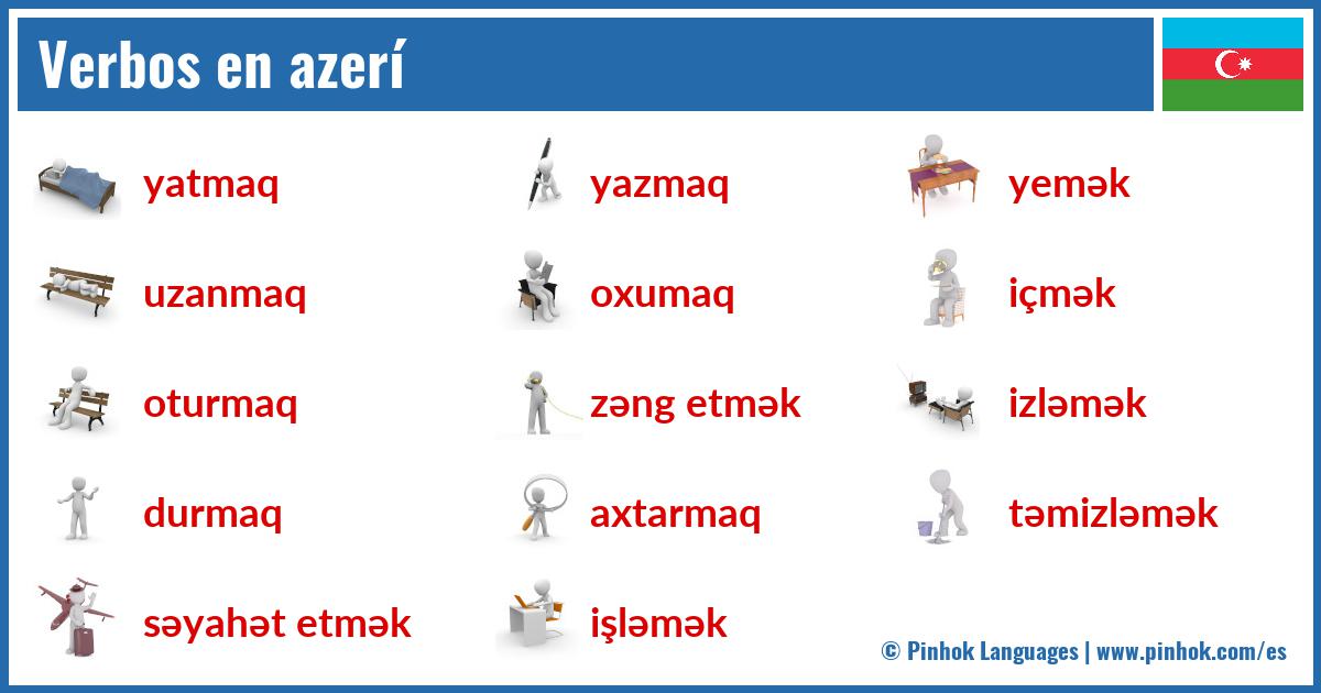 Verbos en azerí