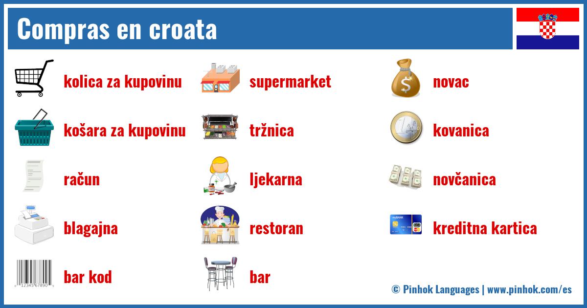 Compras en croata