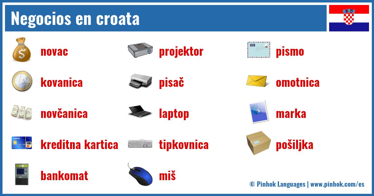 Negocios en croata