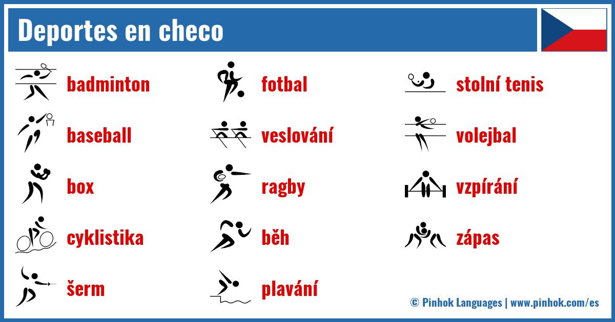 Deportes en checo