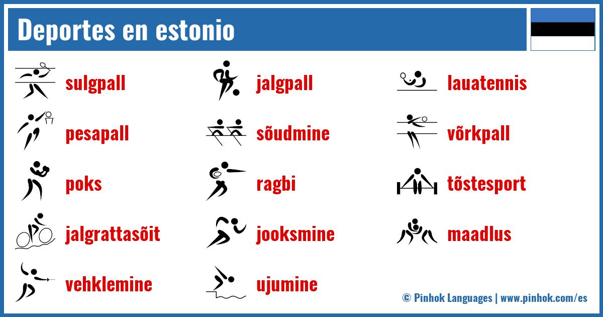 Deportes en estonio