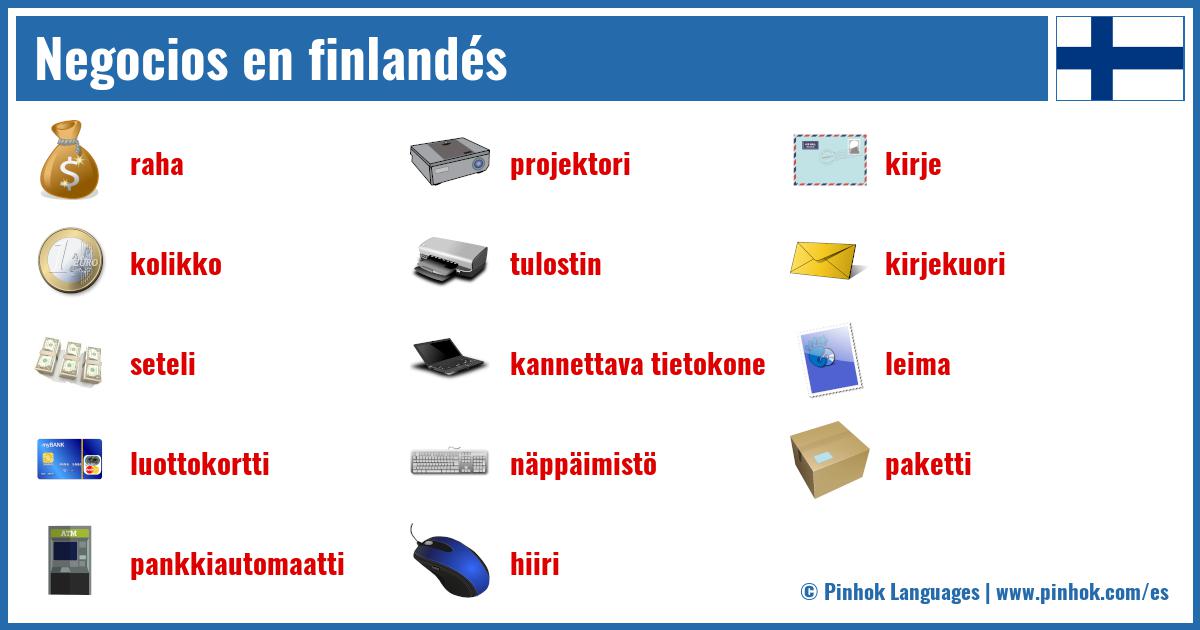 Negocios en finlandés