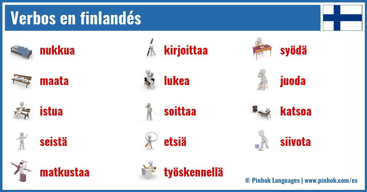 Verbos en finlandés