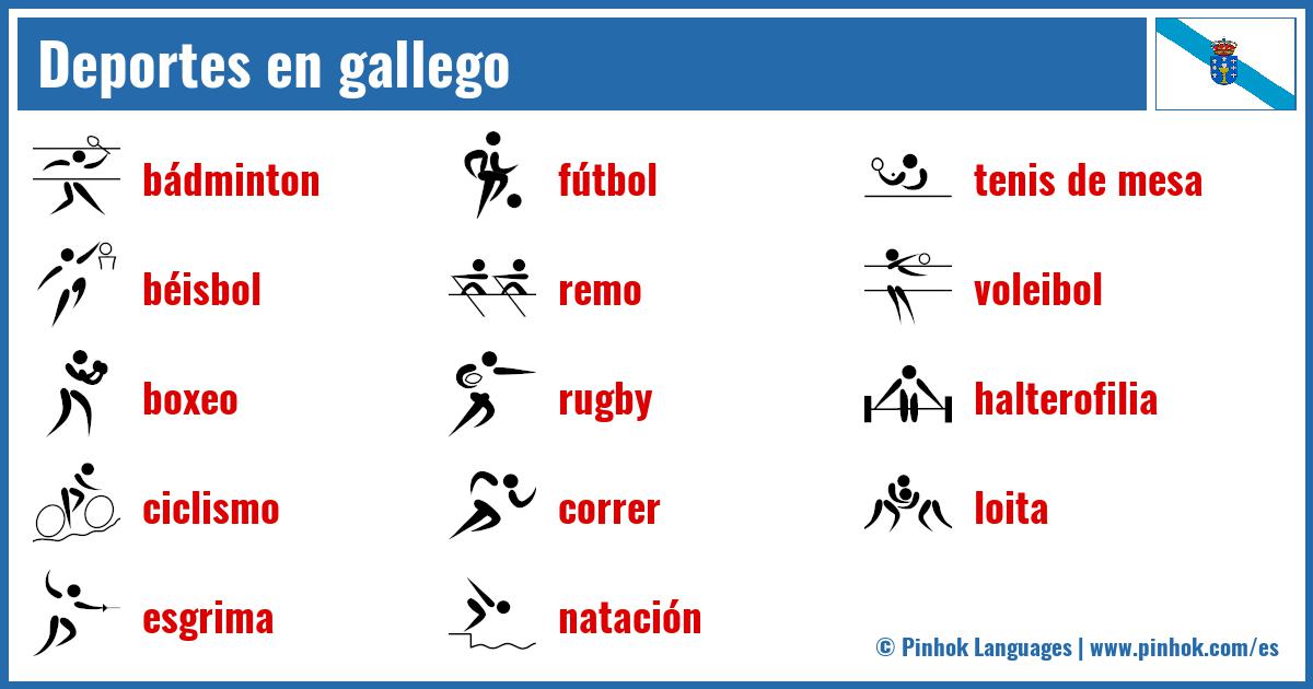 Deportes en gallego