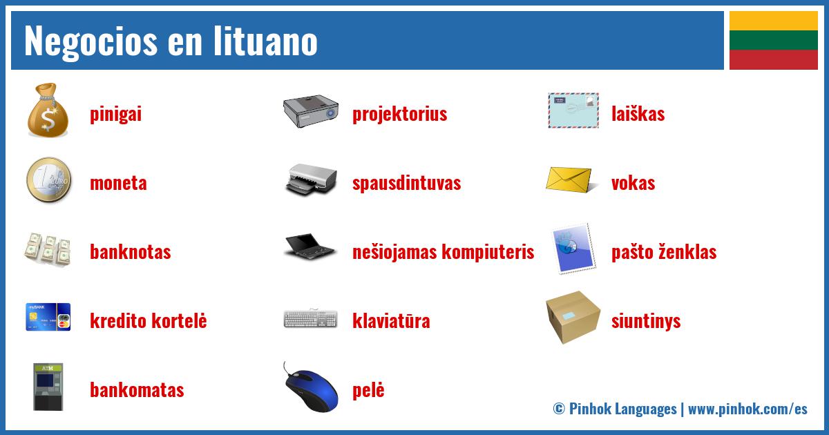 Negocios en lituano