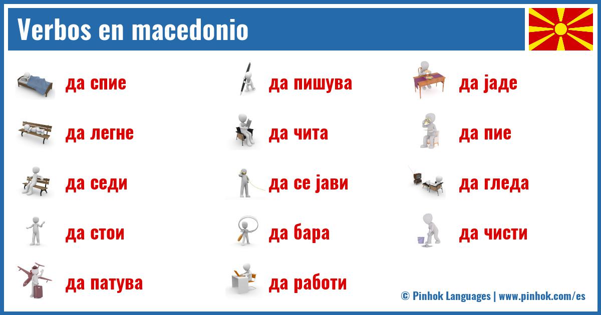 Verbos en macedonio
