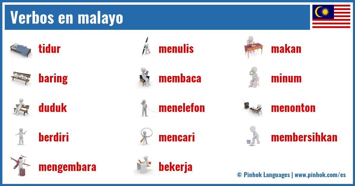 Verbos en malayo